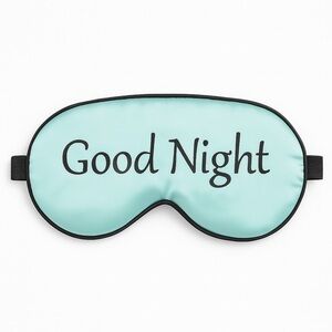 Good Night Silk Sleep Mask with Adjustable Strap